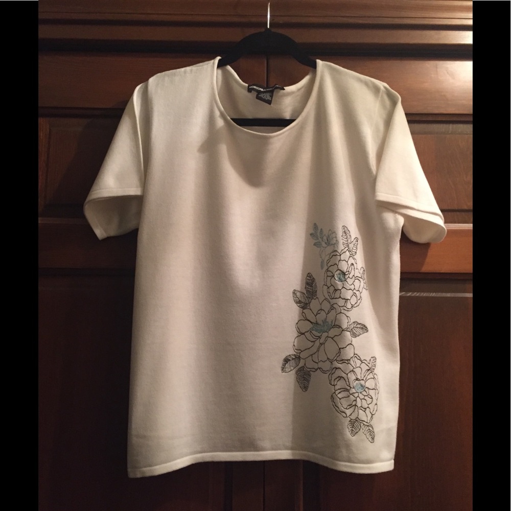 Norton McNaughton Short Sleeve Sweater
